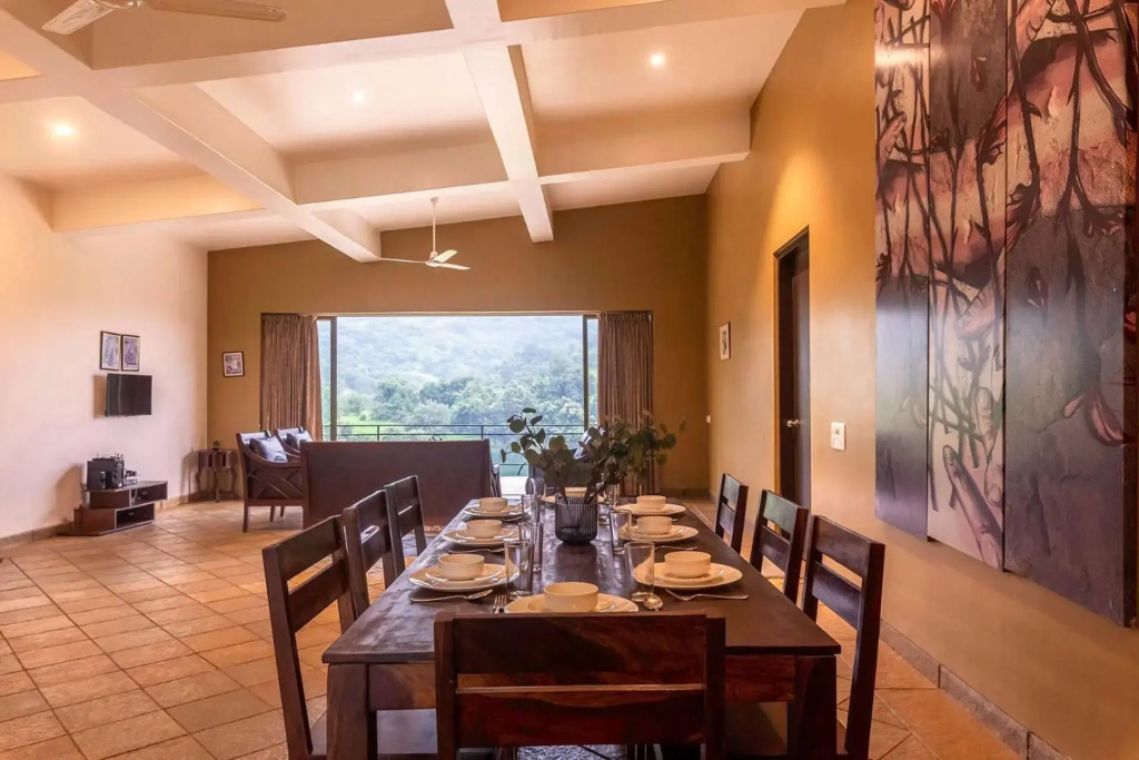 StayVistas Shivom Villa 6 - A Serene Escape with Views of the Valley and Lake