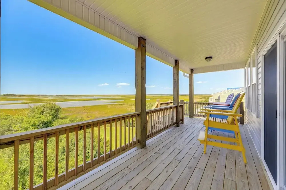 North Topsail Getaway w/ Panoramic Sound Views!