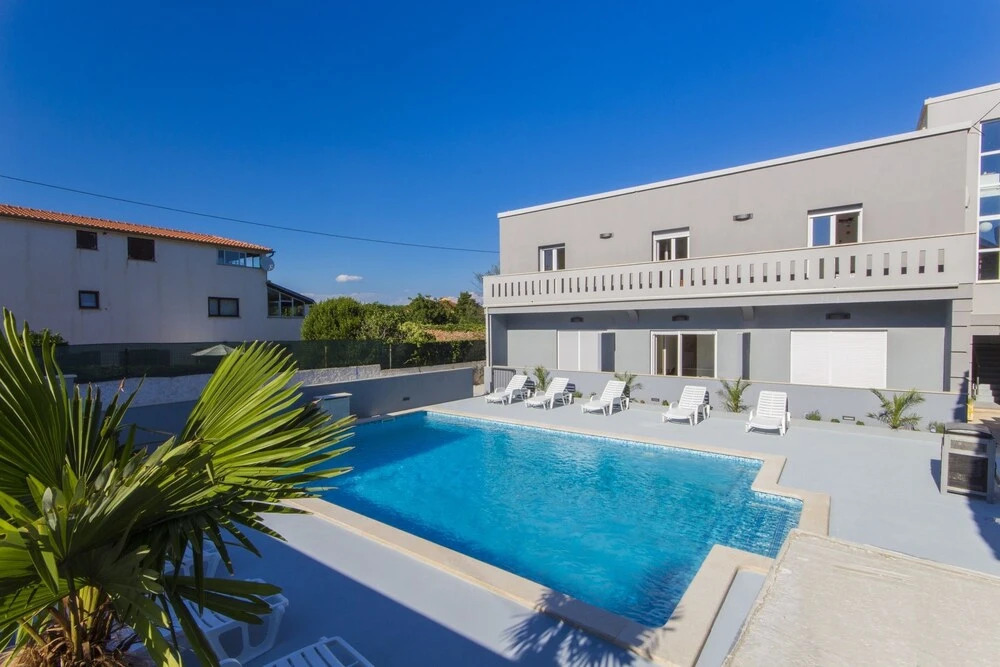 Villa With 5 Bedrooms in Pomer, With Private Pool, Enclosed Garden and