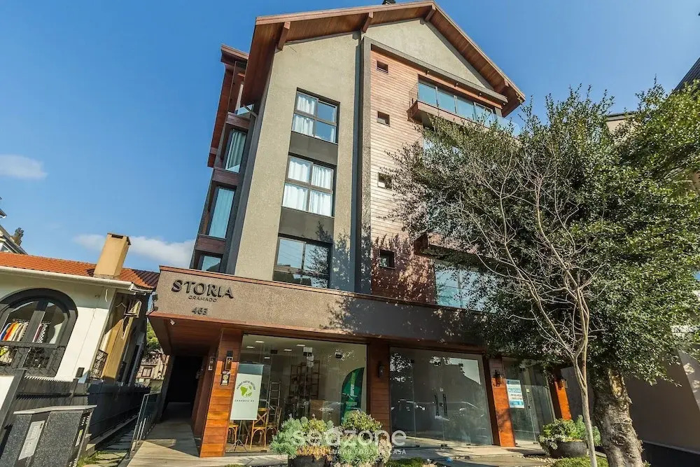 Charming apartment with fireplace in Gramado STA0305