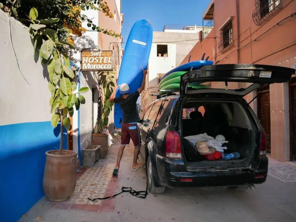 Sunset Surfhouse Morocco