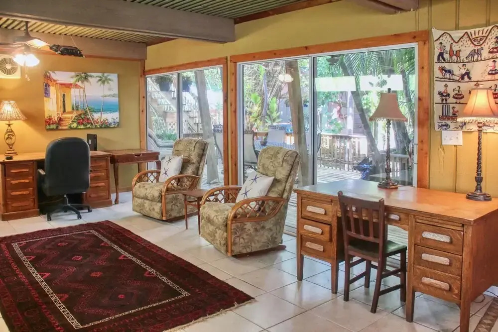 Shaded Beachtown Vacation Estate (102-22)