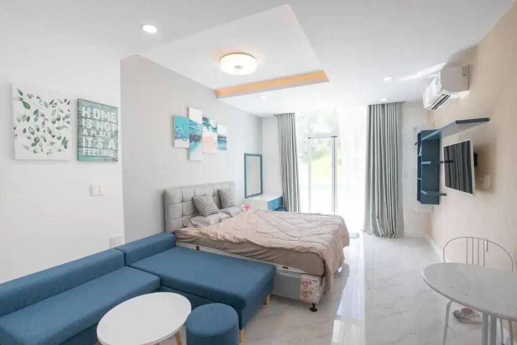 Amazing modern Studio Apartment with full furnishing & private beach