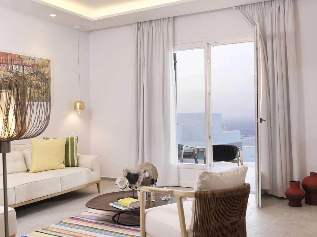 Отель Myconian Korali Relais & Chateaux