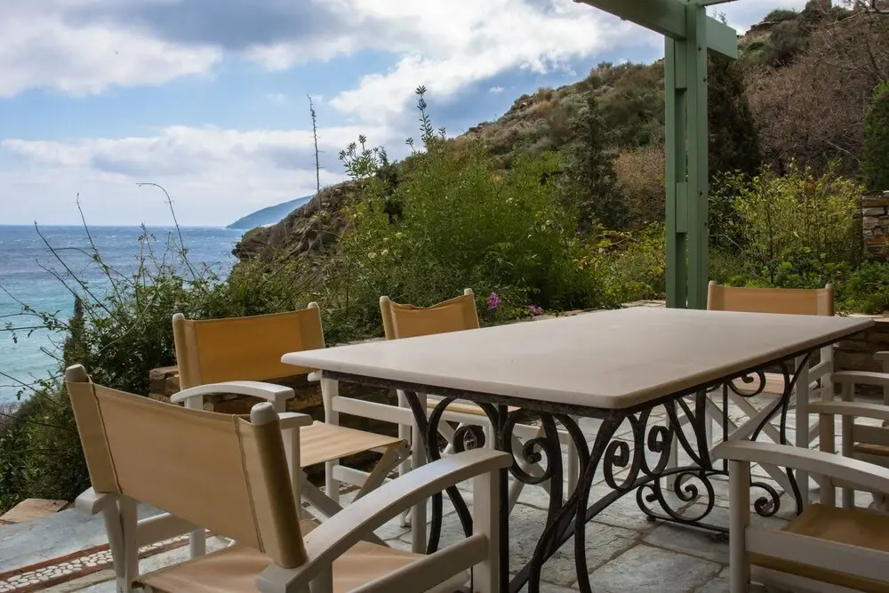 Luxury villa by the beach by Andros Villas Collection