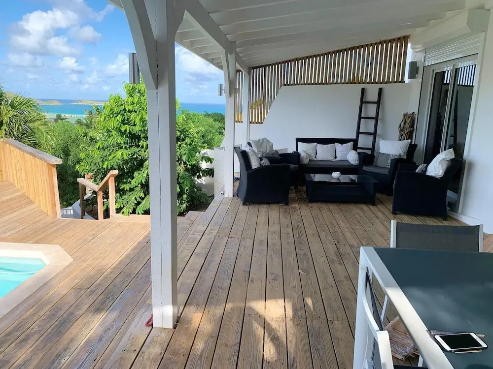 Villa With 5 Bedrooms in Saint Martin, With Wonderful sea View, Private Pool and Terrace - 500 m From the Beach