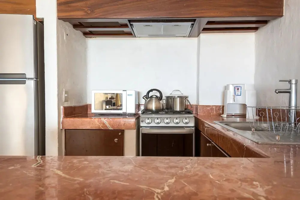 Villa Facing the Beach in a Large Terrace 7 Pools, Tennis Courts, 247 Security