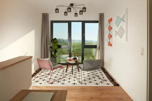 Ferienhaus Backsteinquartier C mit Sauna, Kamin & Wasserblick