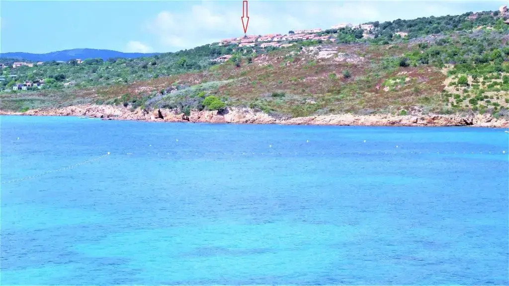 Maison 4 pièces, vue panoramique, piscine, climatisation, près de Palombaggia