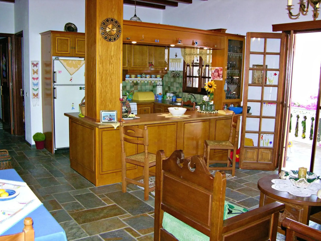 Panoramic Views Home in Hydra, Greece