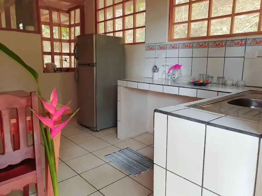 La Casita Bungalow Equipped Cabin With Garden View Near to the Beach