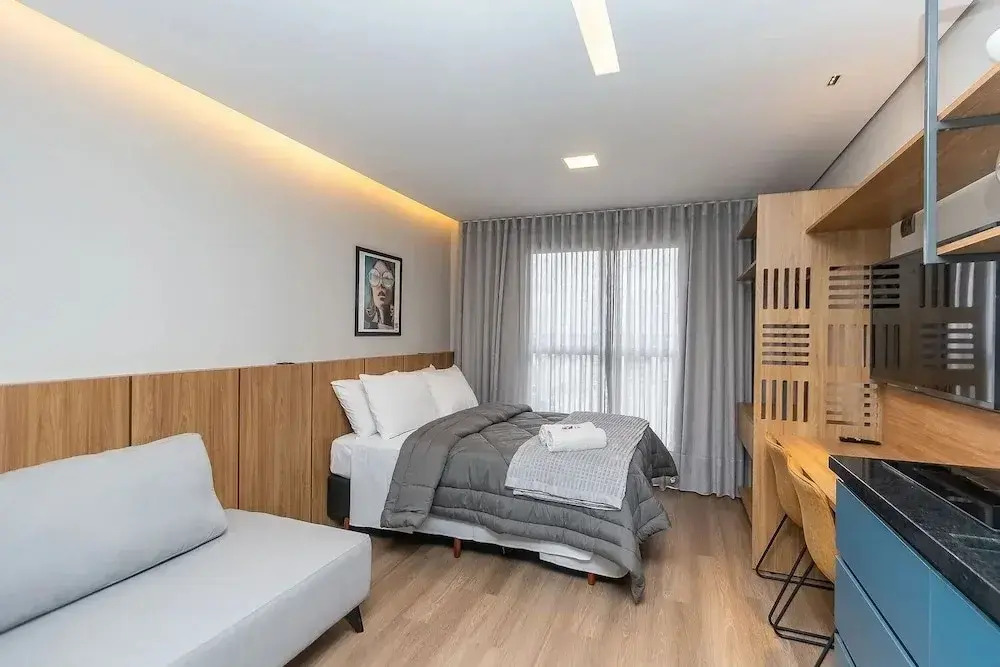 Vibe Curitiba by Housi, próximo à Ligga Arena e Praça do Japão