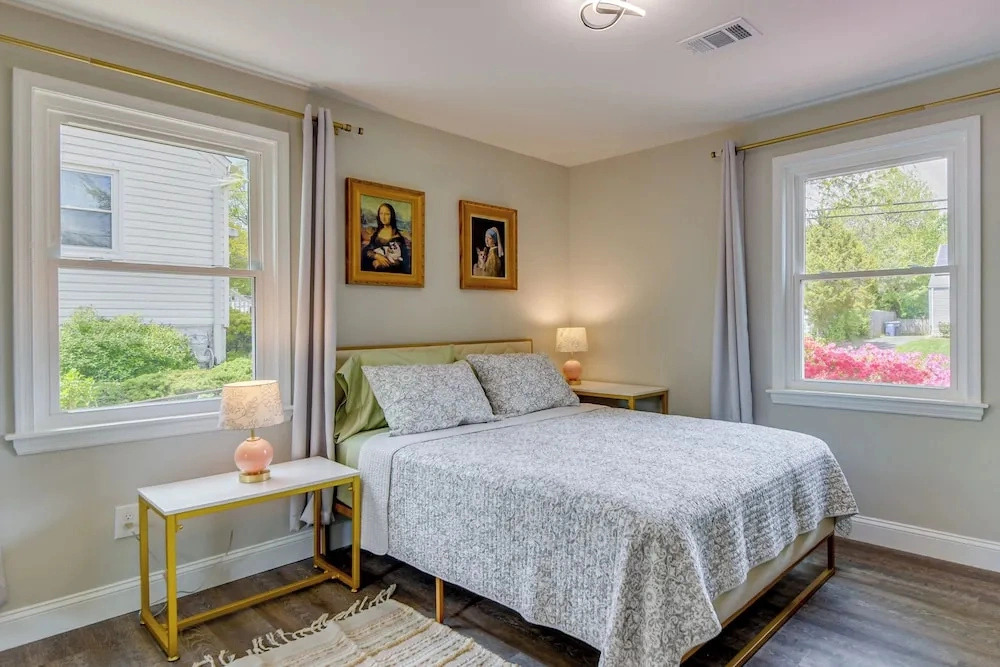 the Red Door Stylish Family Home in Falls Church