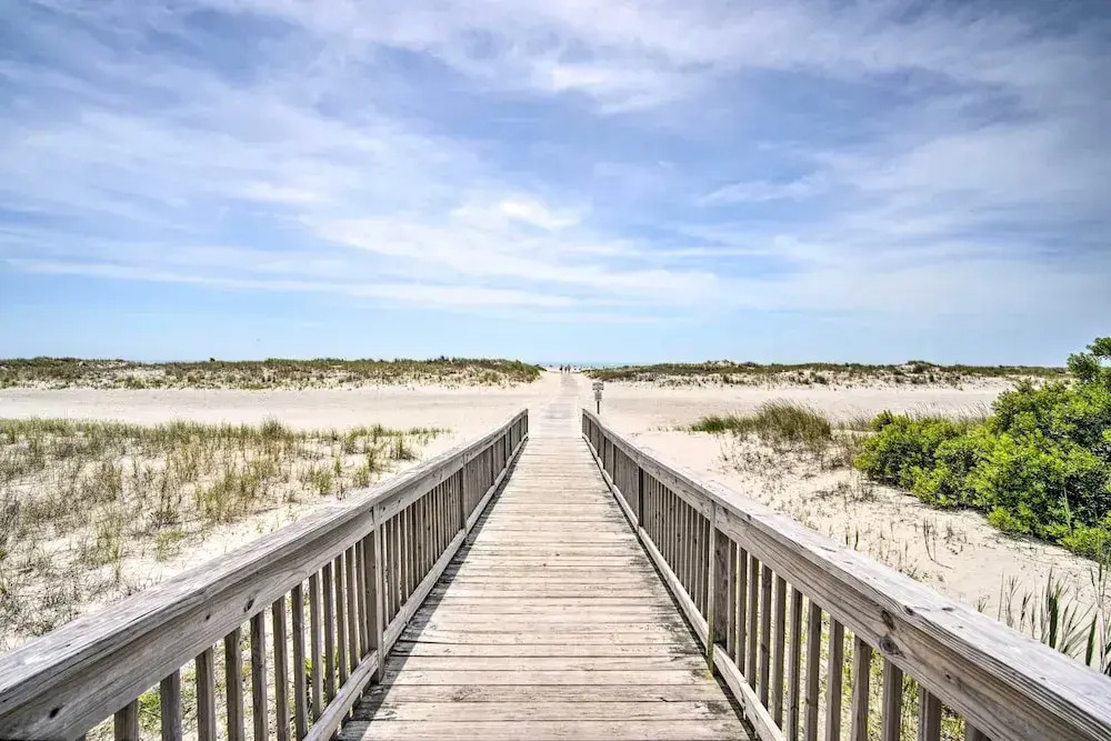 Walk to Wildwood Beach: Oceanfront Condo w/ View