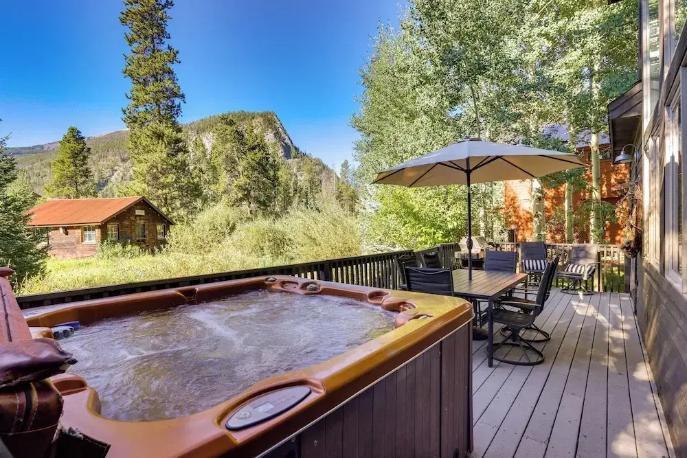 Walk to Main St: Frisco Home w/ Hot Tub & Deck!