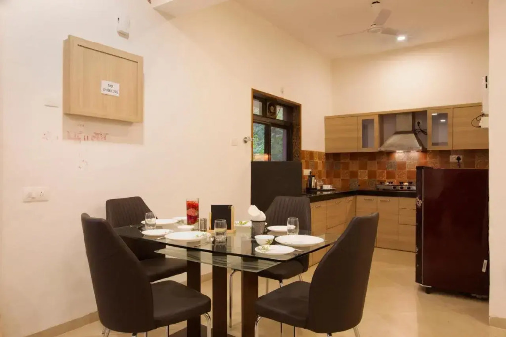 SaffronStays Dhyana - 3BR pet-friendly pool villa with Wi-Fi, indoor games and riverside trails in Wadas gated estate