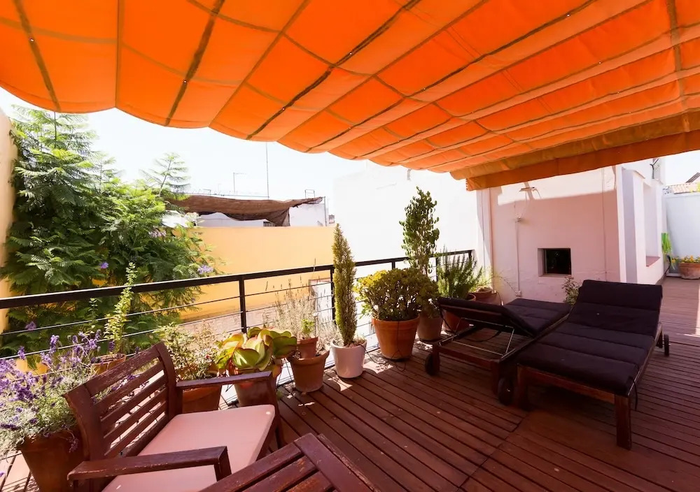 Apartamentos con terraza en pleno centro