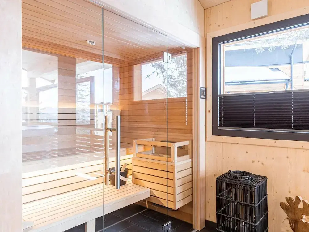 Cozy Chalet With Sauna