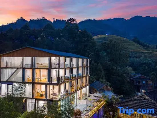 Longji Terrace Panoramic Homestay (Xishan Yule Qianfen Ladder Observation Deck)
