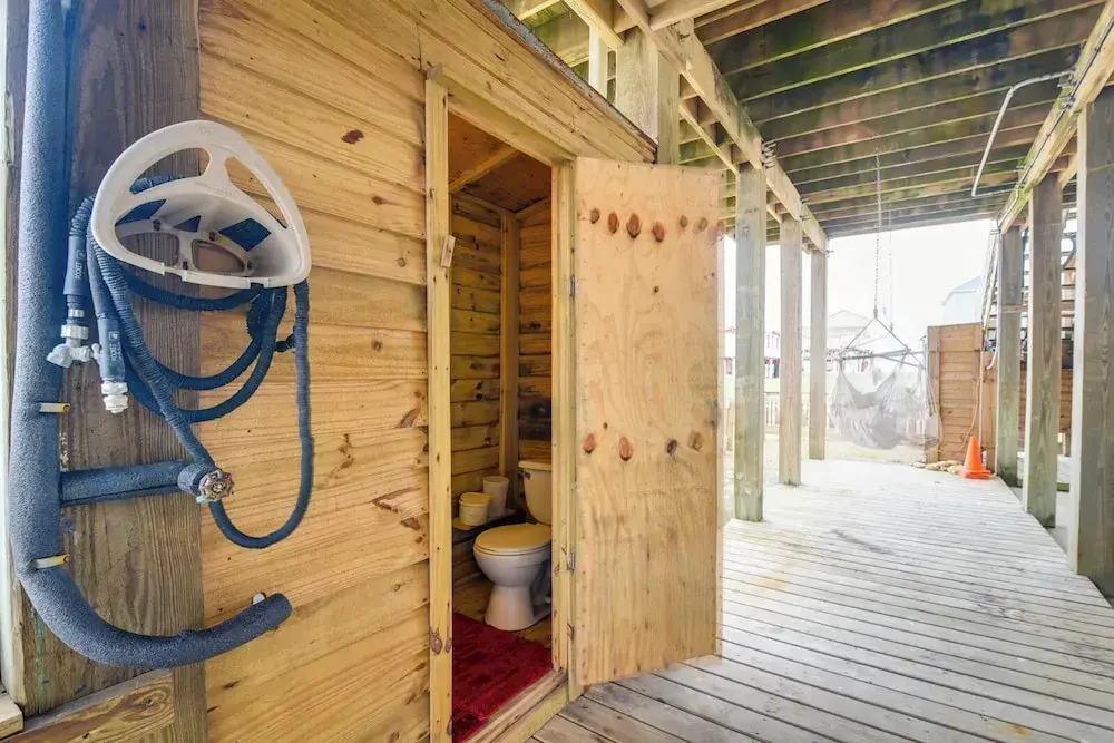 Near Surfside Jetty County Park: Home w/ Deck!