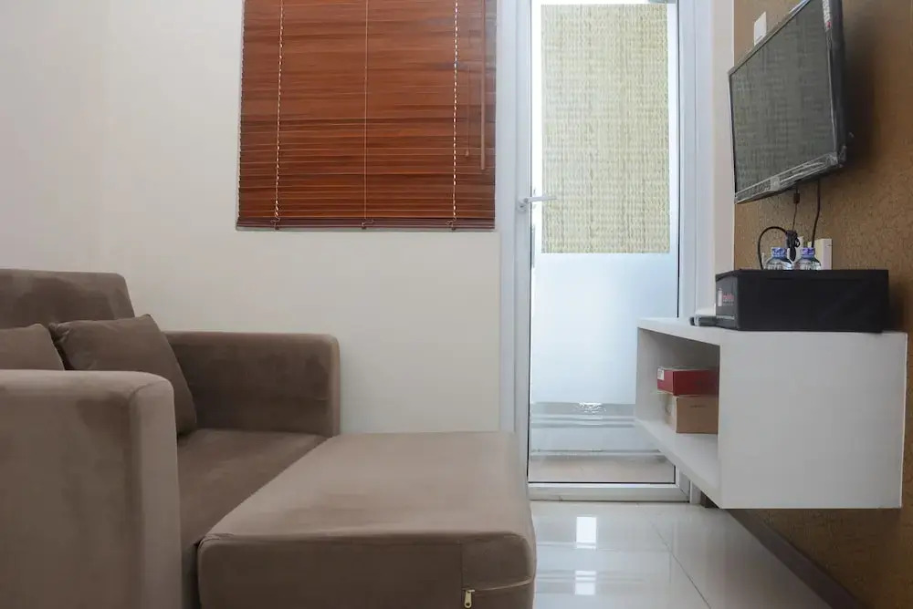 Comfortable 2Br at Green Pramuka City Apartment Direct Access to Mall