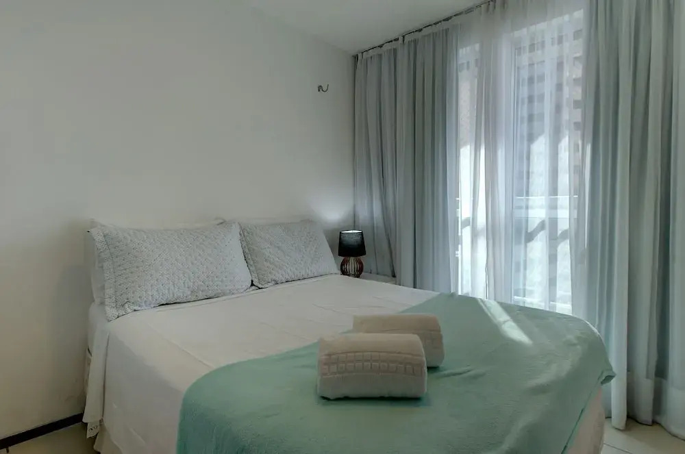 Sea View Praia de Iracema 2 Bedrooms 5 People 200mb Wifi By DM Apartments
