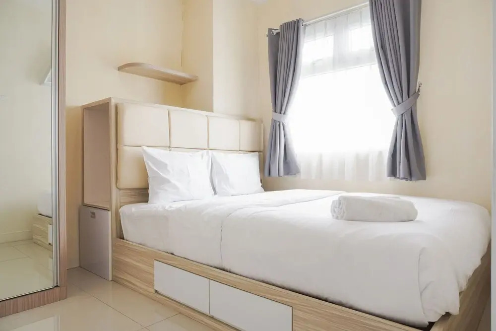 Vibrant 2Br With Sofa Bed Apartment At Green Pramuka City