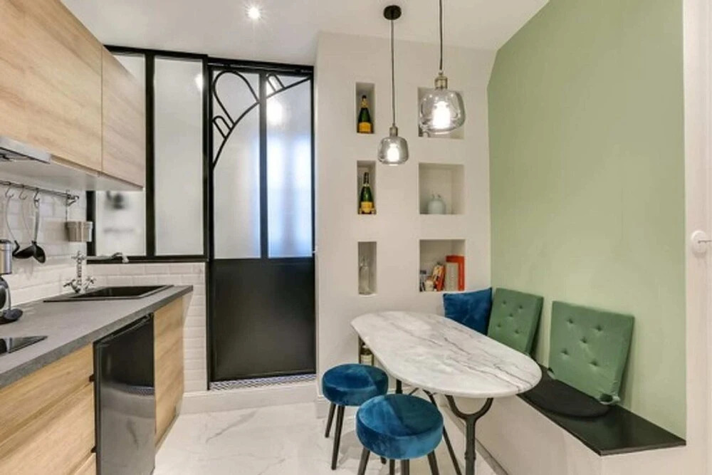 Chic Flat for 2 With Eiffel Tower Views