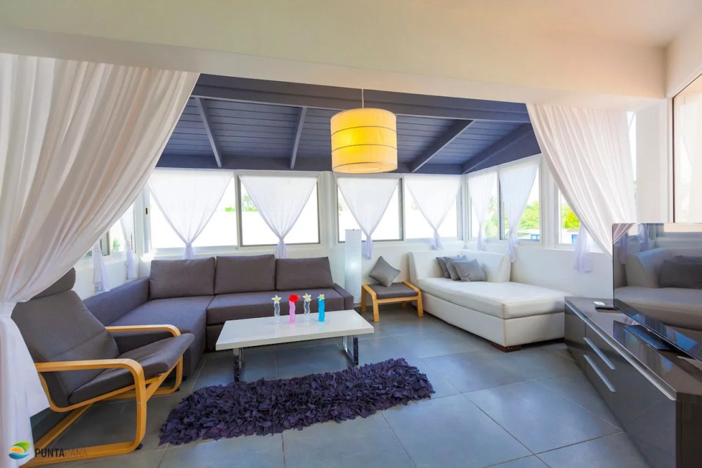 Punta Cana Beachfront Apartment with BBQ & Private Terrace