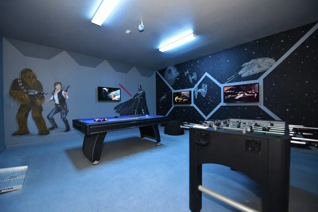 Star Wars Themed Game Room & More-Watersong394OC home