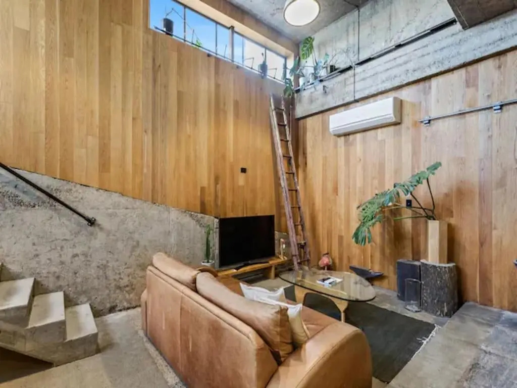 Unique Industrial-Style Apartment in Auckland
