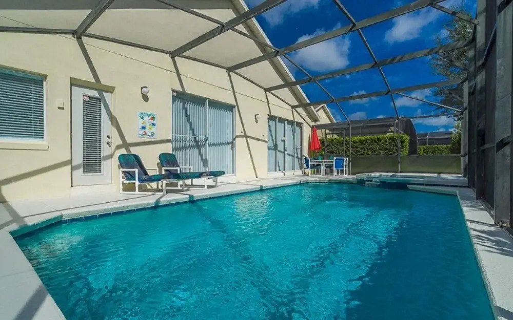 Private Pool With Spa and Conservation Views
