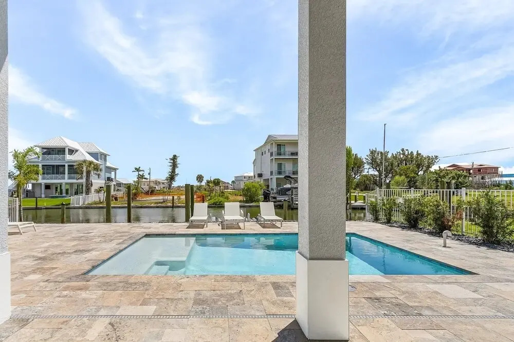 673 White Sands Retreat: Bay Views, Pool, Elevator 5 Bedroom Home