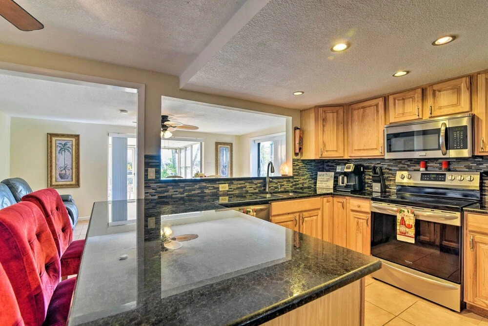 Walk to Gulf: Home w/ Boat Dock in Hudson!