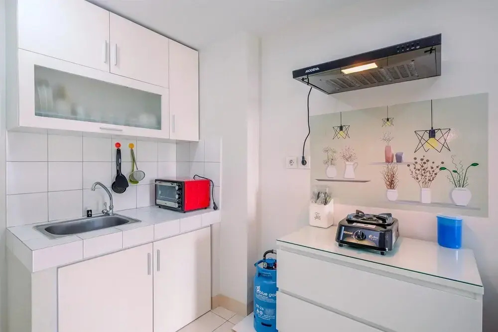 Minimalist and Comfort 2BR at Springlake Summarecon Bekasi Apartment By Travelio