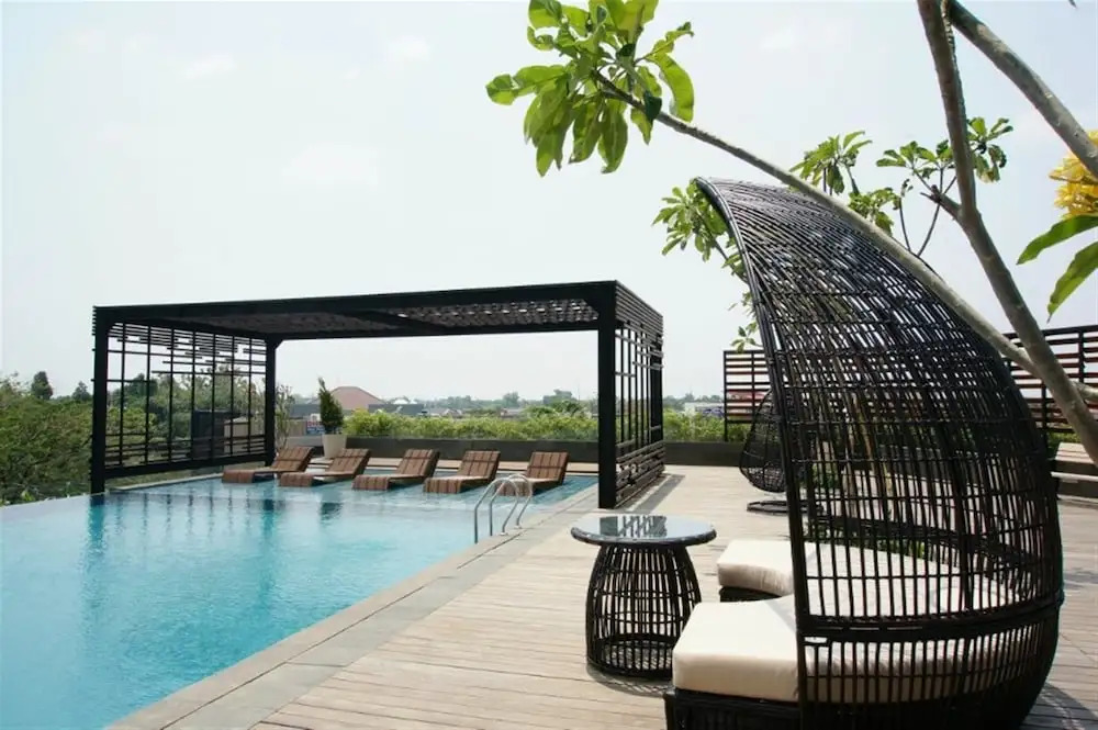 Spacious Luxury Studio Room The Accent Apartment near Lotte Avenue Bin