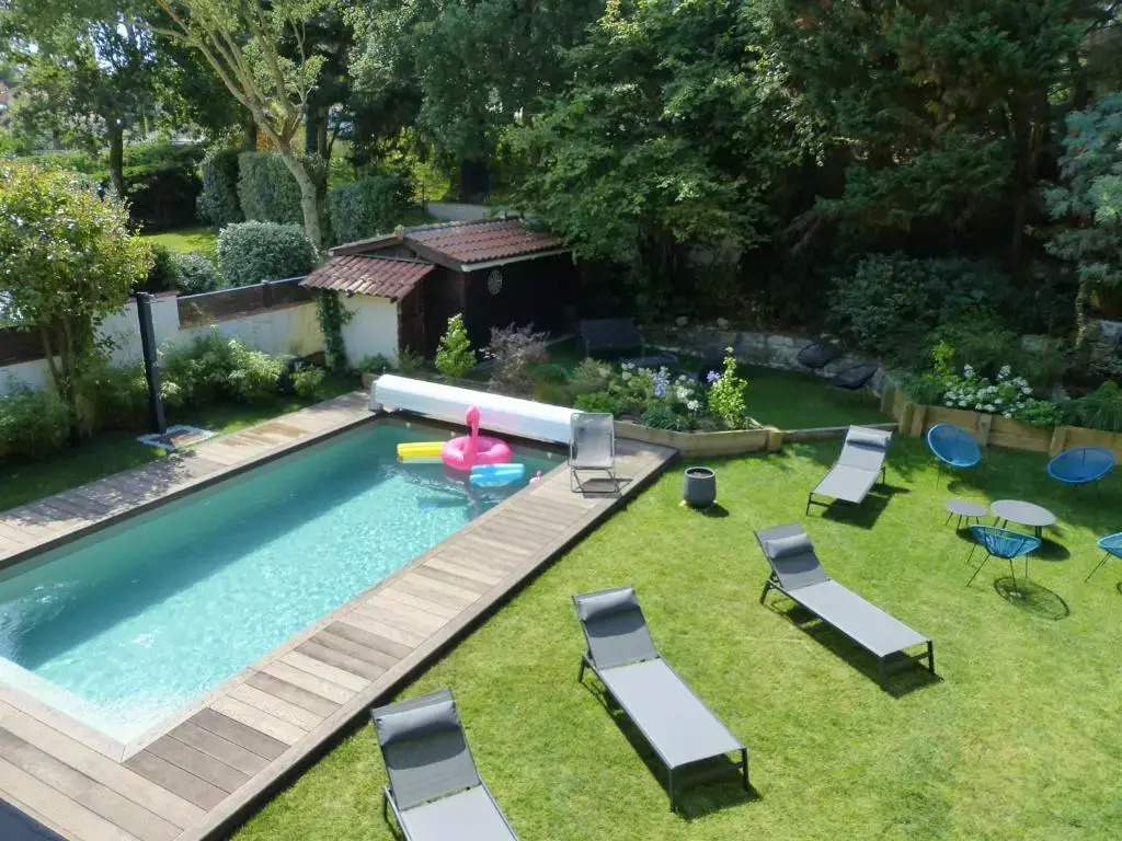 CAPBRETON Villa MALBEC Villa rénovée sur jardin pour 10 personnes Wifi gratuit