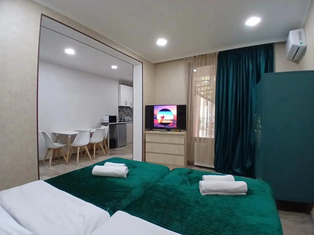 Апартаменты One bedroom apartment for three person with two single and one sofa bed