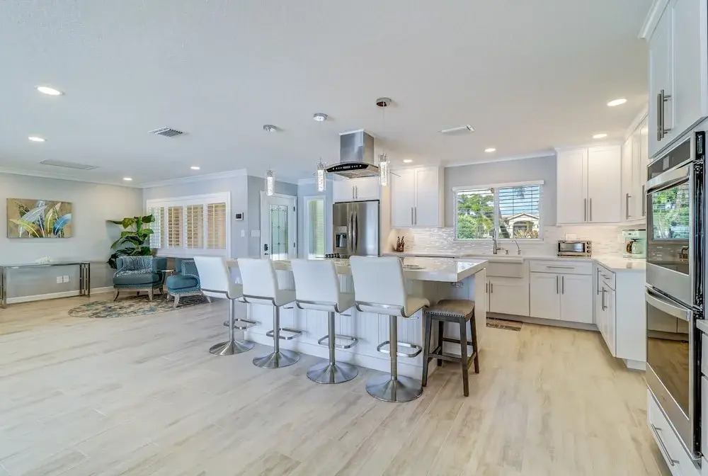 New Listing! Modern W/ Private Pool & Dock 3 Bedroom Home