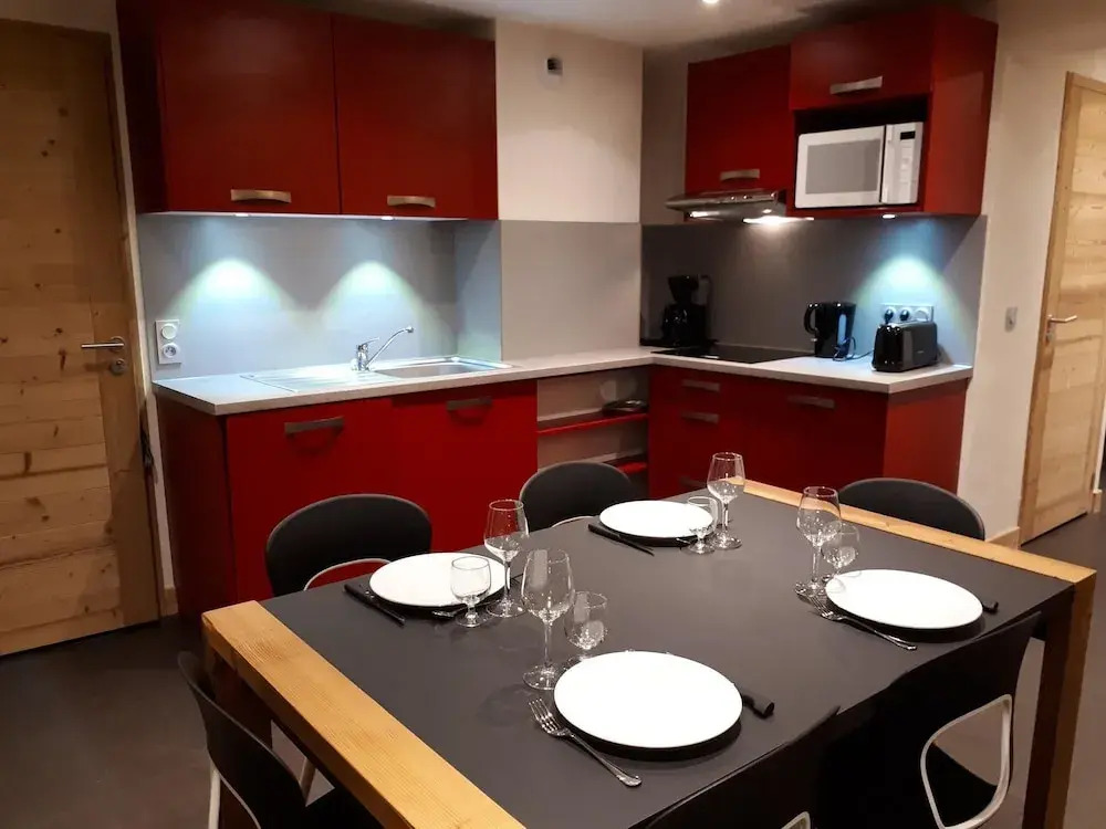 Residence LES Coches Studio in a Family Resort at the Bottom of the Slopes Bac9