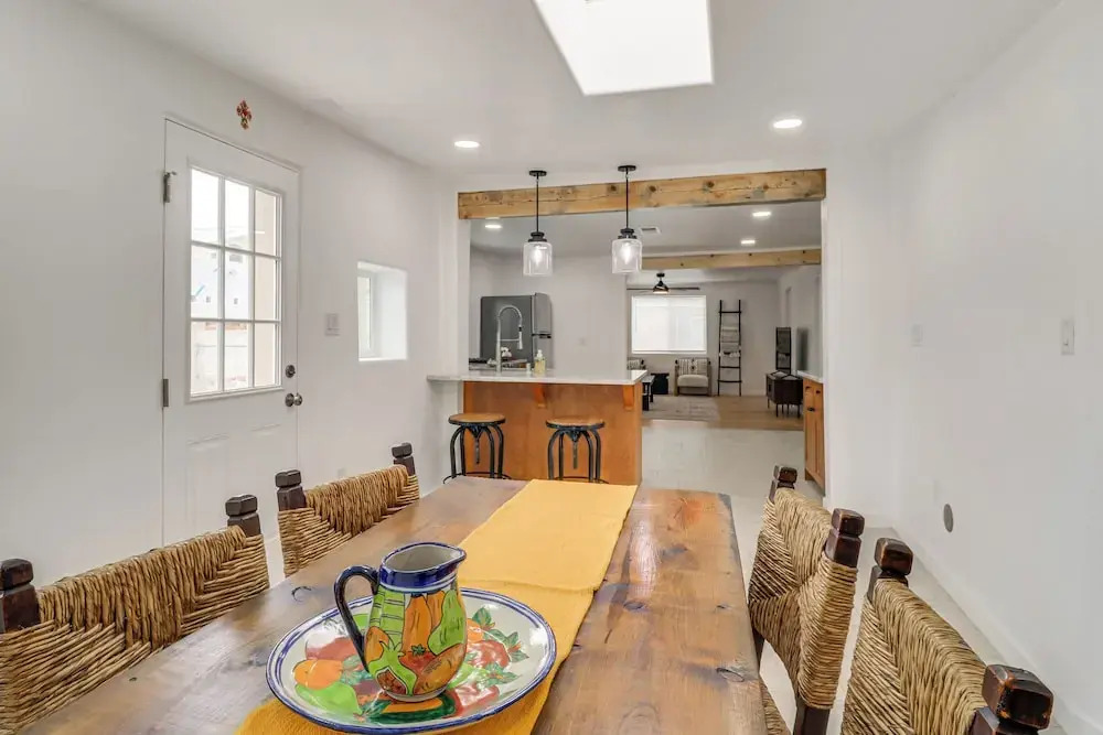 Walk to Old Town Plaza! Chic ABQ Retreat w/ Patio