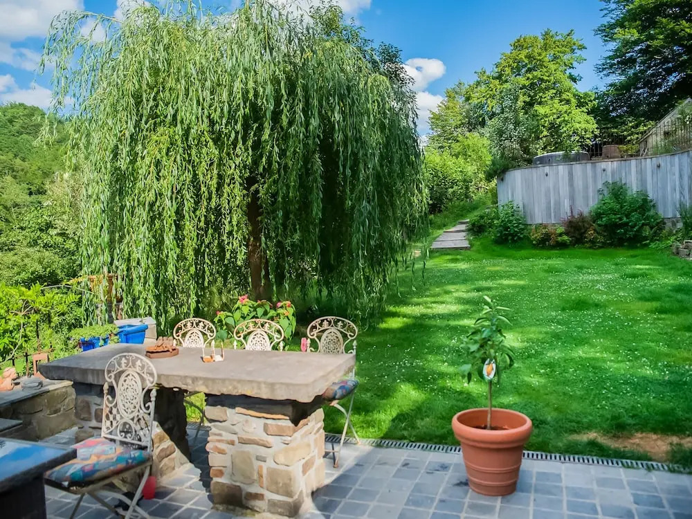 Holiday home with sauna and swimming pool