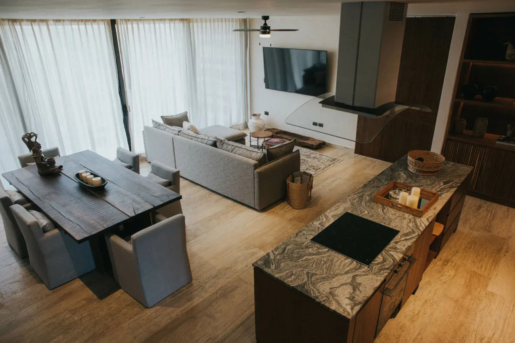 Modern & Luxury 3BR Penthouse | Aldea Zama | Private Hot Tub | Nature Vibes | WiFi