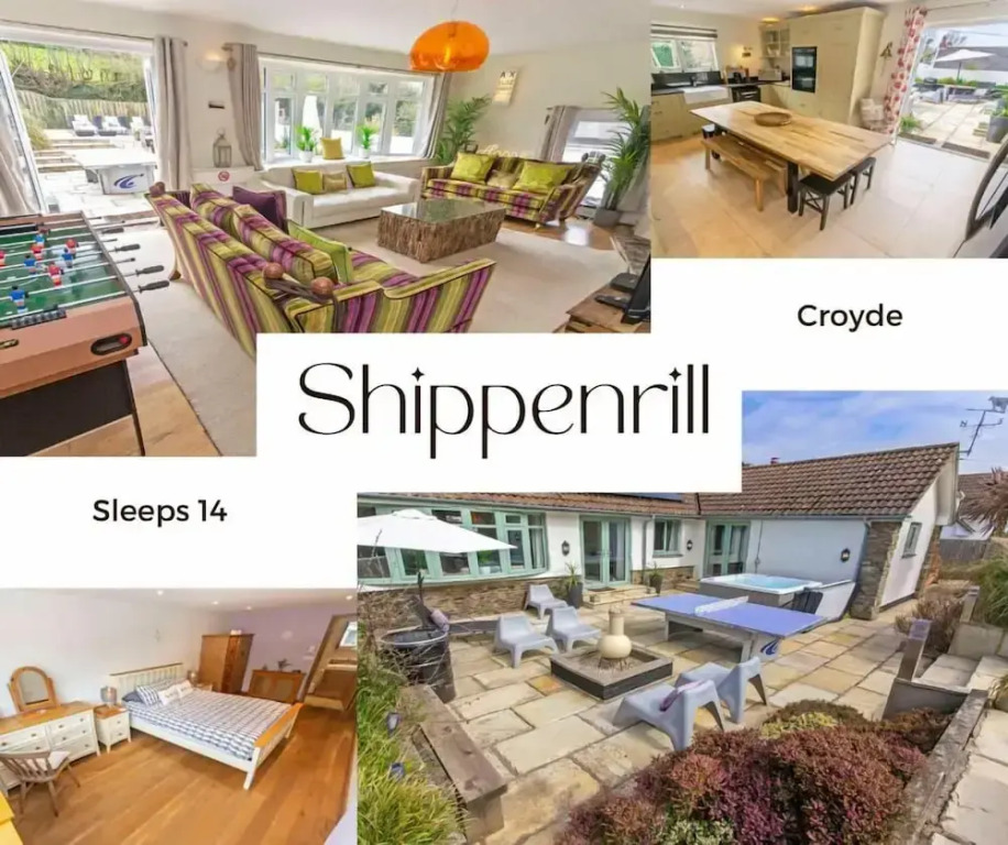 Shippenrill Croyde 6 Bedrooms, Sleeps 14, Hot Tub