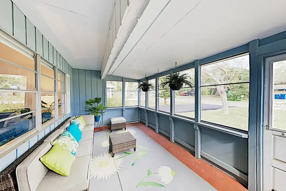 New Listing! Corner-lot Getaway W/ Screened Porch 3 Bedroom Home