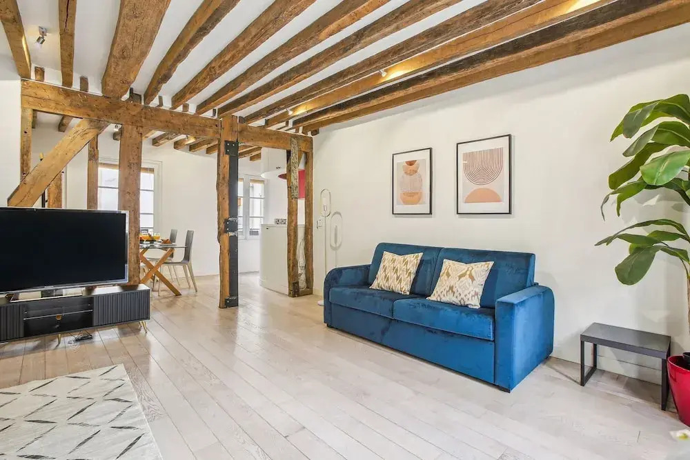 Spacious 1BR in the Heart of Paris