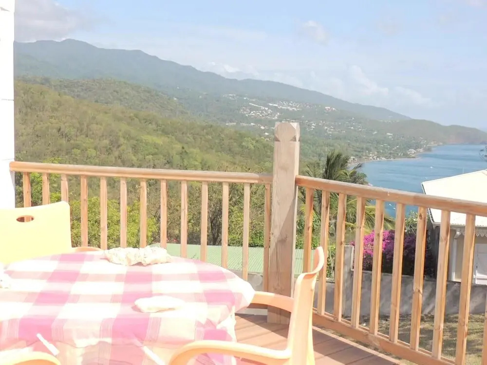 House with One Bedroom in Bouillante, with Wonderful Sea View, Shared Pool, Furnished Garden - 1 Km From the Beach