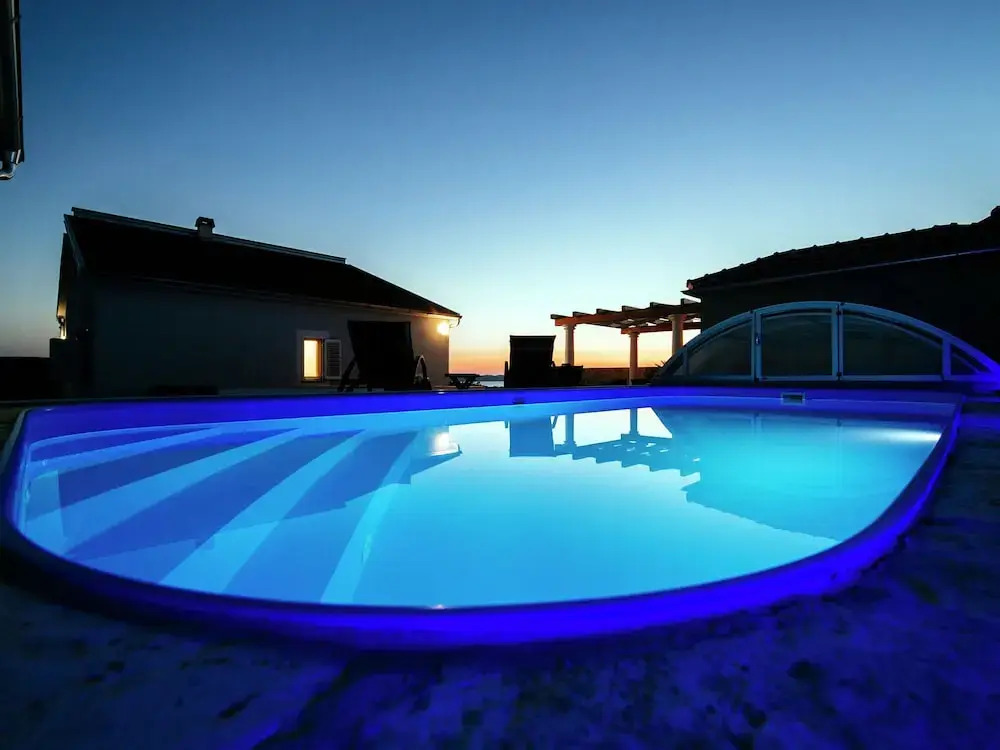 Charming Villa With Heatable Covered Swimming Pool Only 4 km Away From the sea