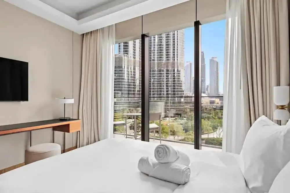 Luxurious 3-bedroom Apartment Facing Burj Khalifa in The Address Dubai Opera