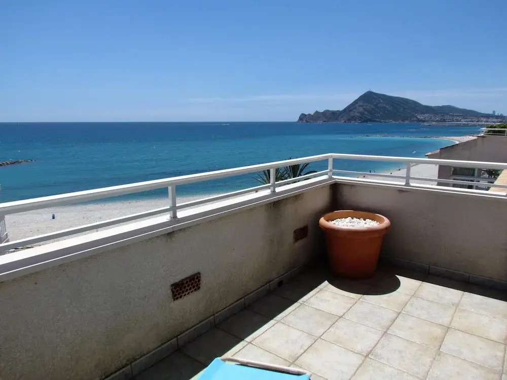 Apartment With one Bedroom in Altea, With Wonderful sea View, Shared Pool, Furnished Terrace